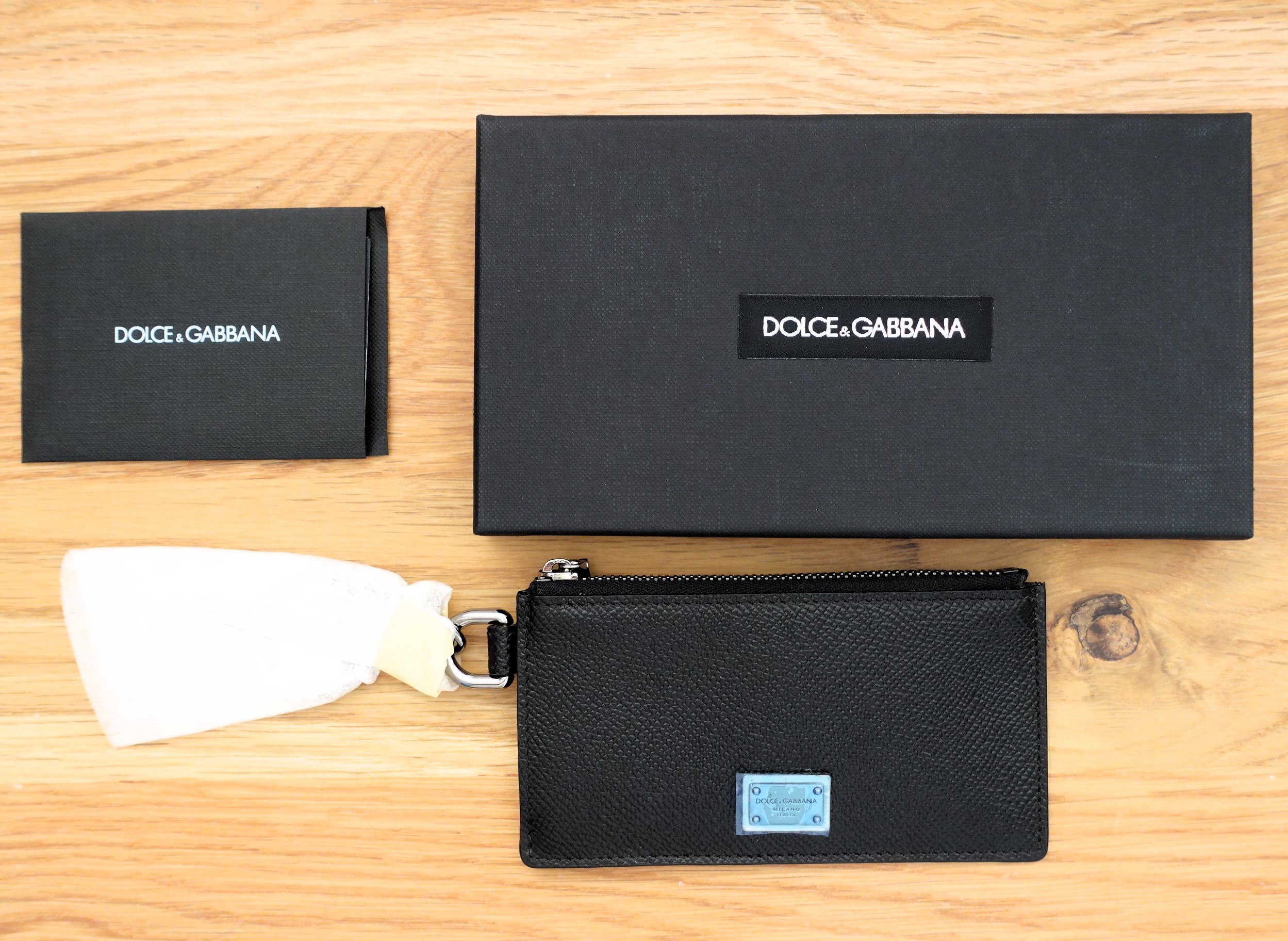 Amy＆Bloom / DOLCE & GABBANA☆コイン・カードケース LEATHER CREDIT